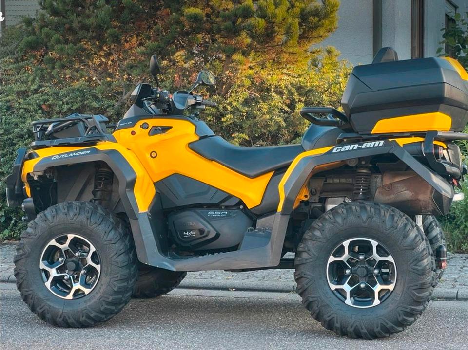  Can am Outlander 650 MAX G2 2014 — interior