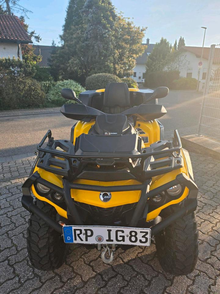 Can am Outlander 650 MAX G2 2014 — engine 650 ccm