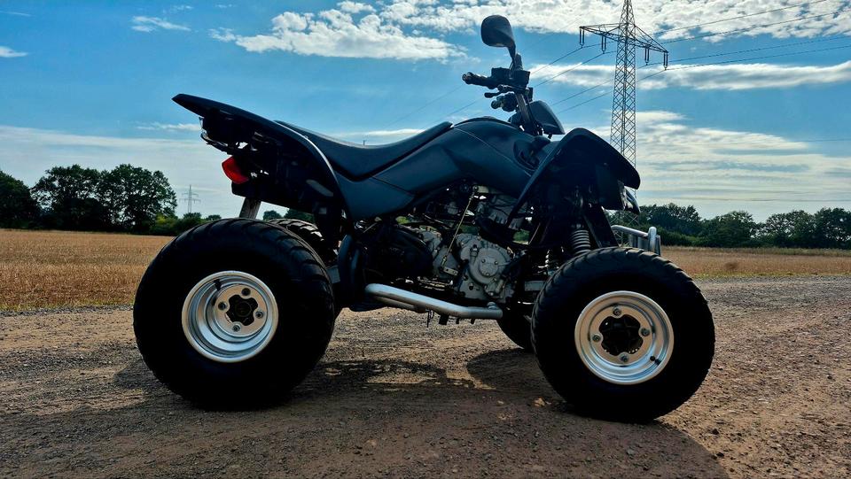 Kymco Maxxer 300 Quad – Mattschwarz – Nur 5.400 km – Top Zustand! 2011 — interior