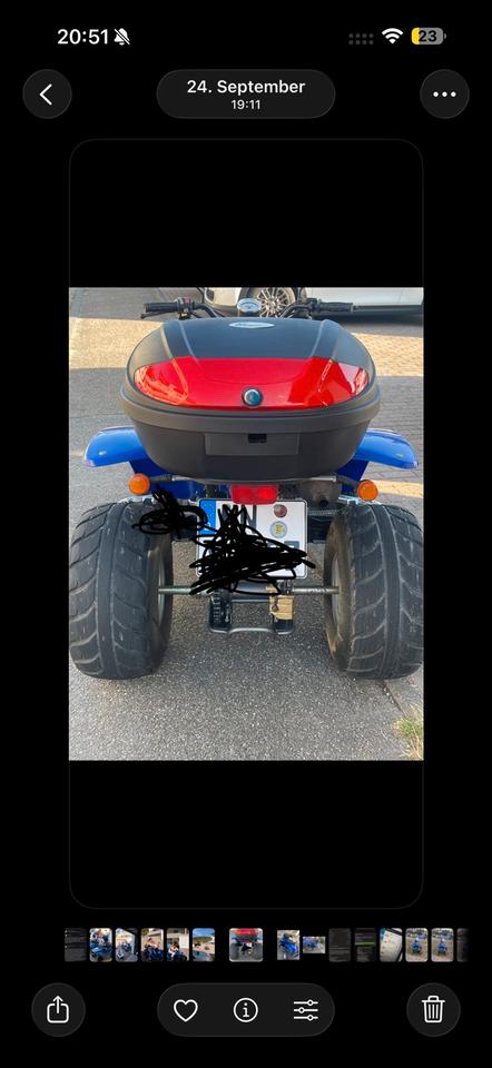 Weitere Motorräder Quad Barossa 2004 — вигляд ззаду