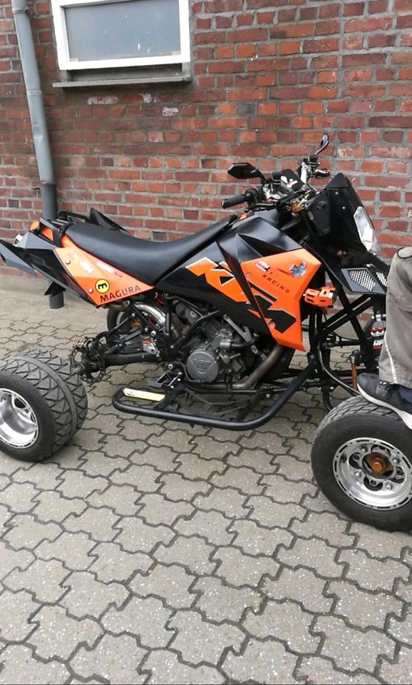 KTM Gelöscht • Bastlerfahrzeug E-ATV 2007 — вигляд ззаду
