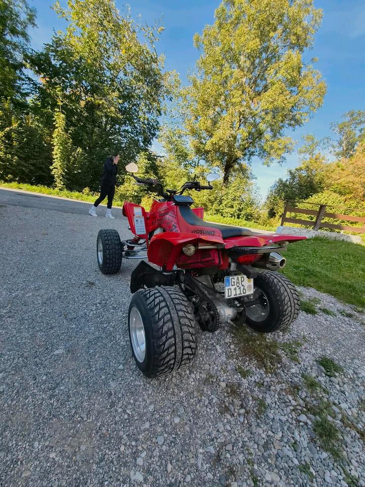 Weitere Motorräder Hyosung TE 450 Quad 2011 — engine 449 ccm