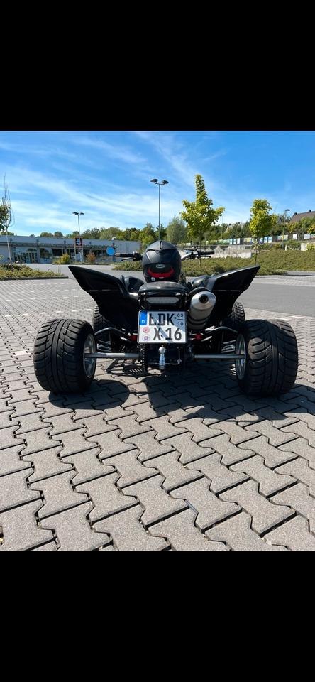 Yamaha Raptor YFM700R Umbau Tuning Tief Breit Laut Quad 2008 — interior