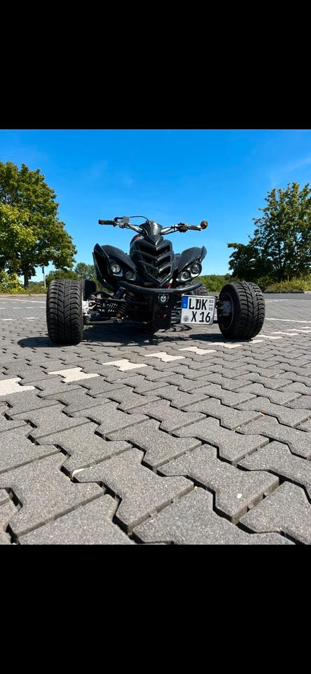 Yamaha Raptor YFM700R Umbau Tuning Tief Breit Laut Quad 2008 — photo 6