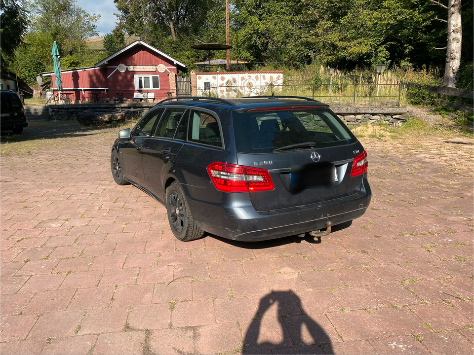 Mercedes Benz E 250 2010 — rear view