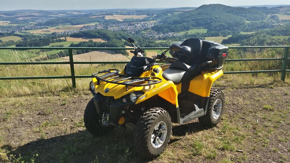 Weitere Motorräder Can Am Outlander 500 Max, LOF, Servo, Allrad, 2015 — rear view
