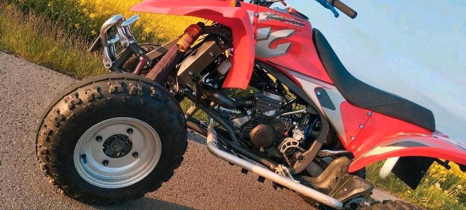 Yamaha HP WILD 300 RV GAS GAS 2T 60 PS GasGas Quad. Tausch möglich 2005 — interior