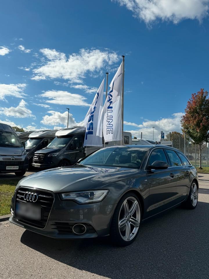 Audi A6 2011 — rear view