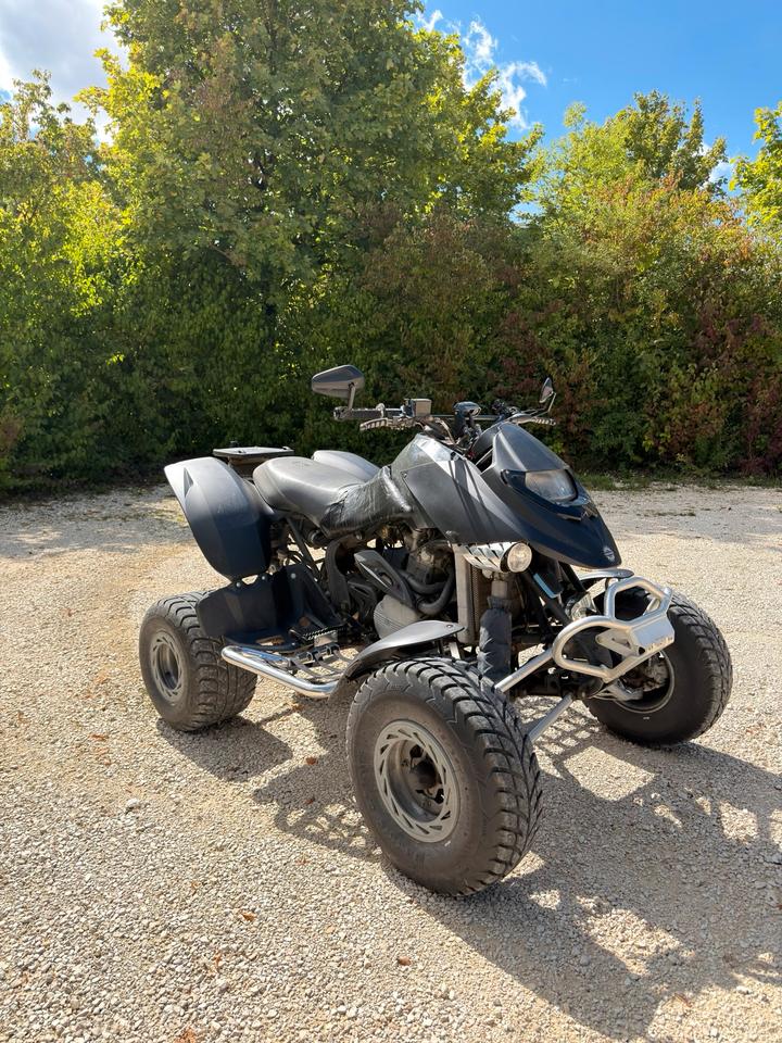 Weitere Motorräder Bombardier ds650 quad 2004 — rear view
