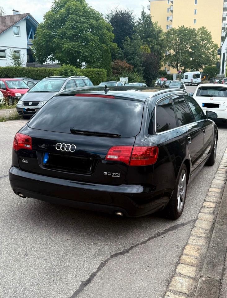 Audi A6 2007 — rear view