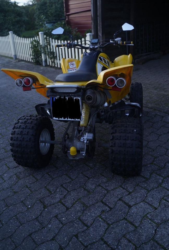 Yamaha Raptor 700R 50th Anniversary Edition LOF Zulassung 2006 — engine 686 ccm