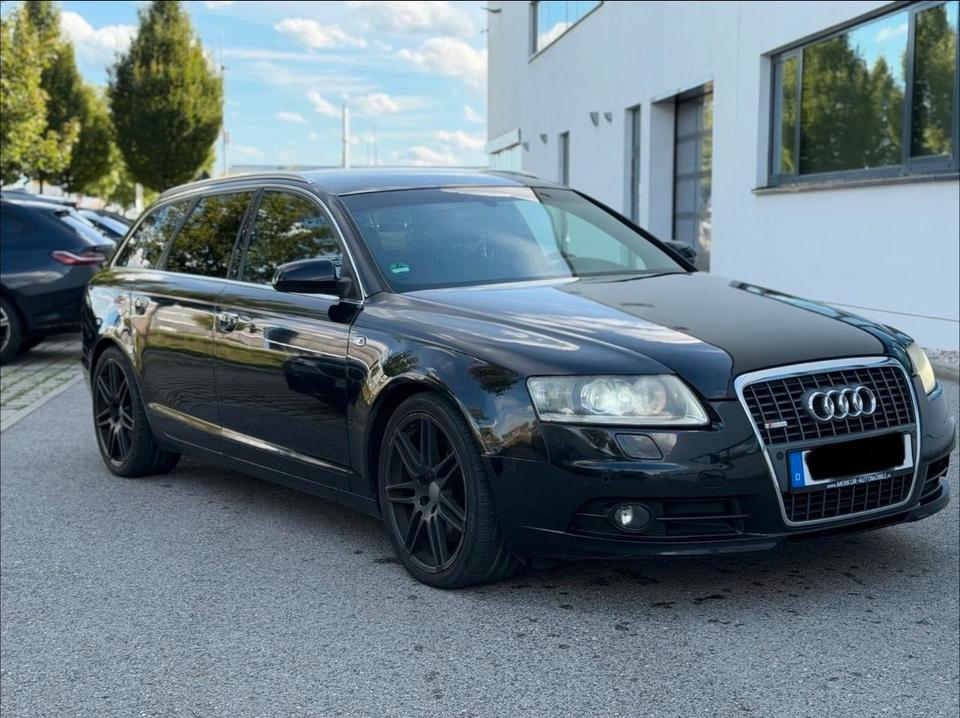 Audi A6 2007 — rear view