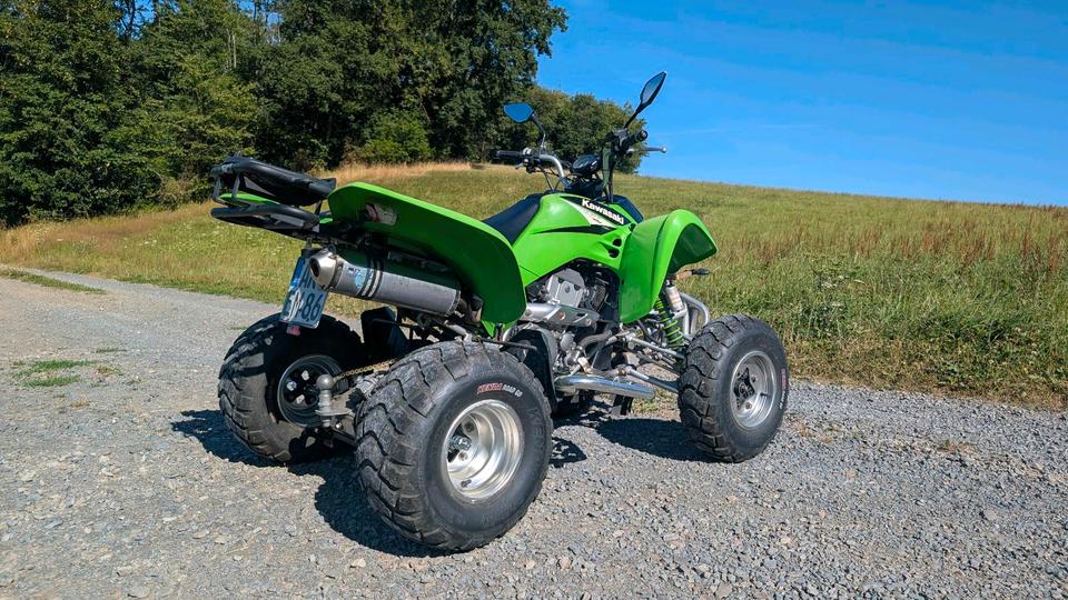 Kawasaki KFX 400 Quad LOF baugleich LTZ 400 2007 — салон