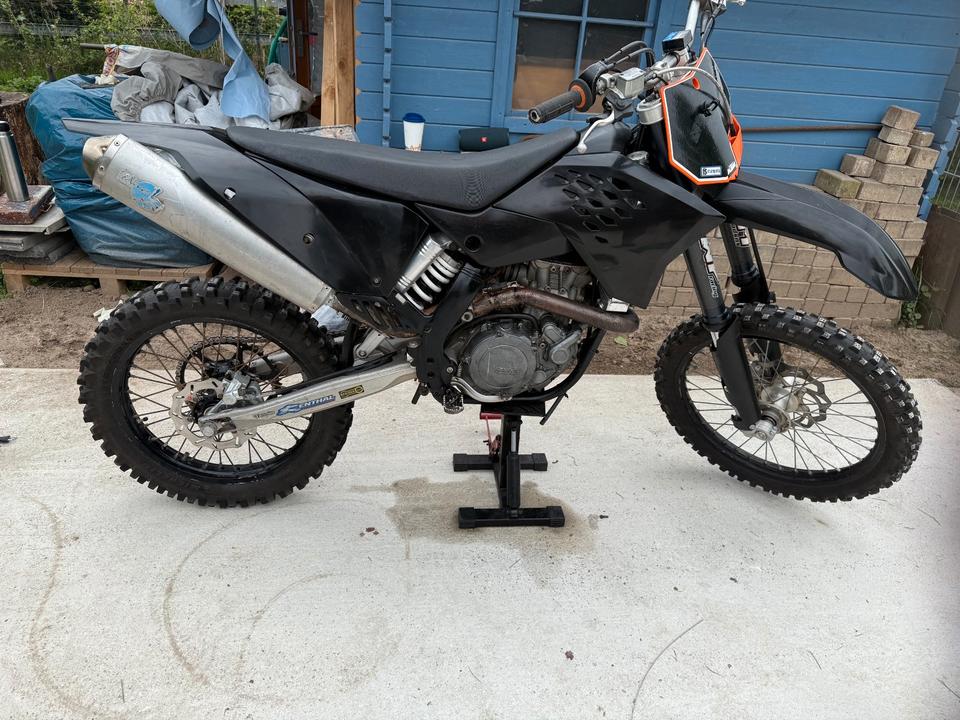 KTM SXF 450 2007 — engine 450 ccm