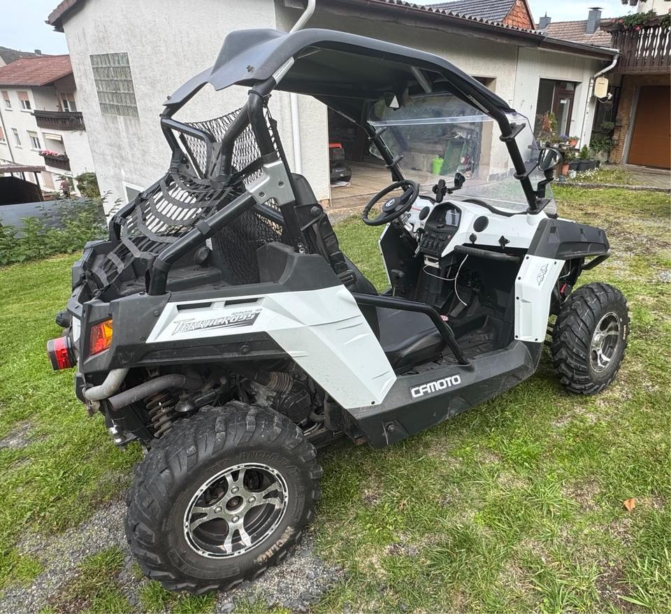  CFMOTO Terracross 625 2012 — вигляд ззаду