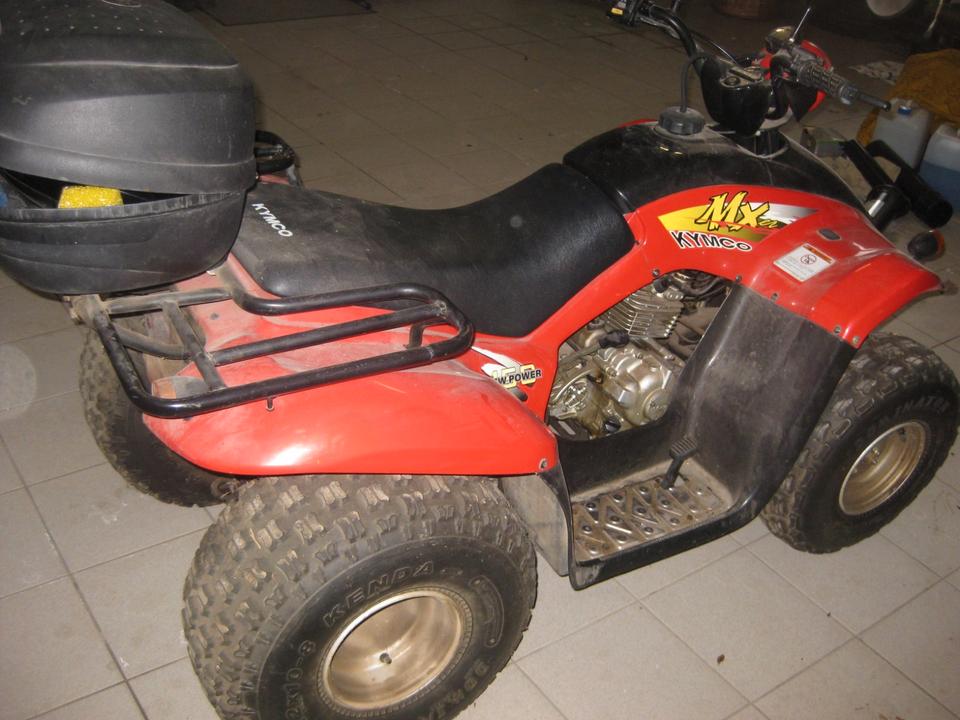 Kymco MXer 150 Quad 2004 — interior