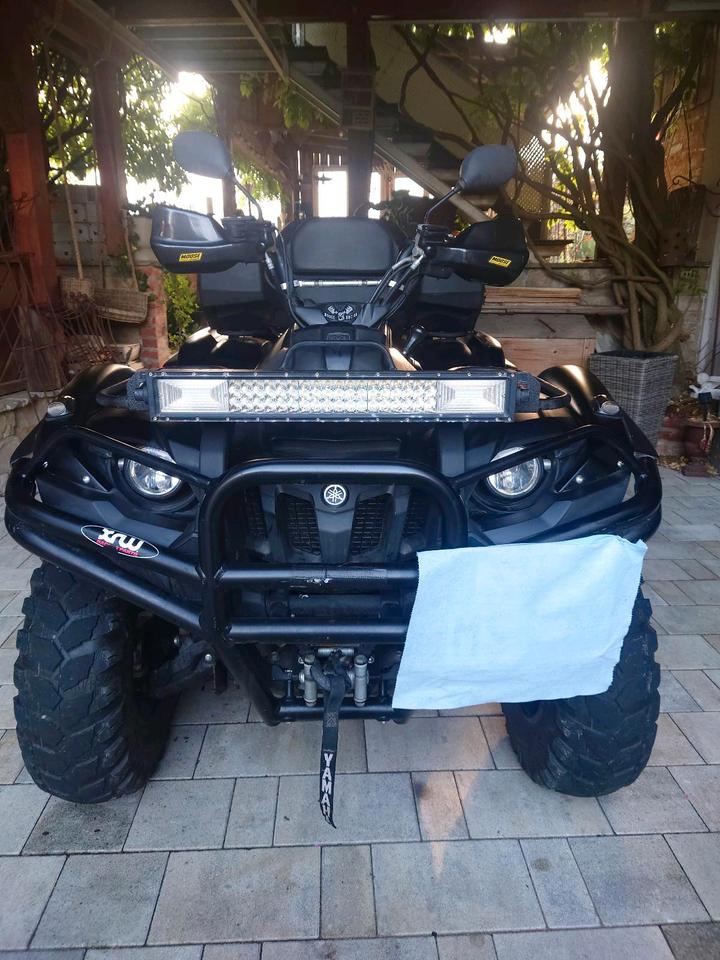 Yamaha Grizzly 700 Special Edition Black Lof Zulassung 2014 — vehicle for AFU Ukraine