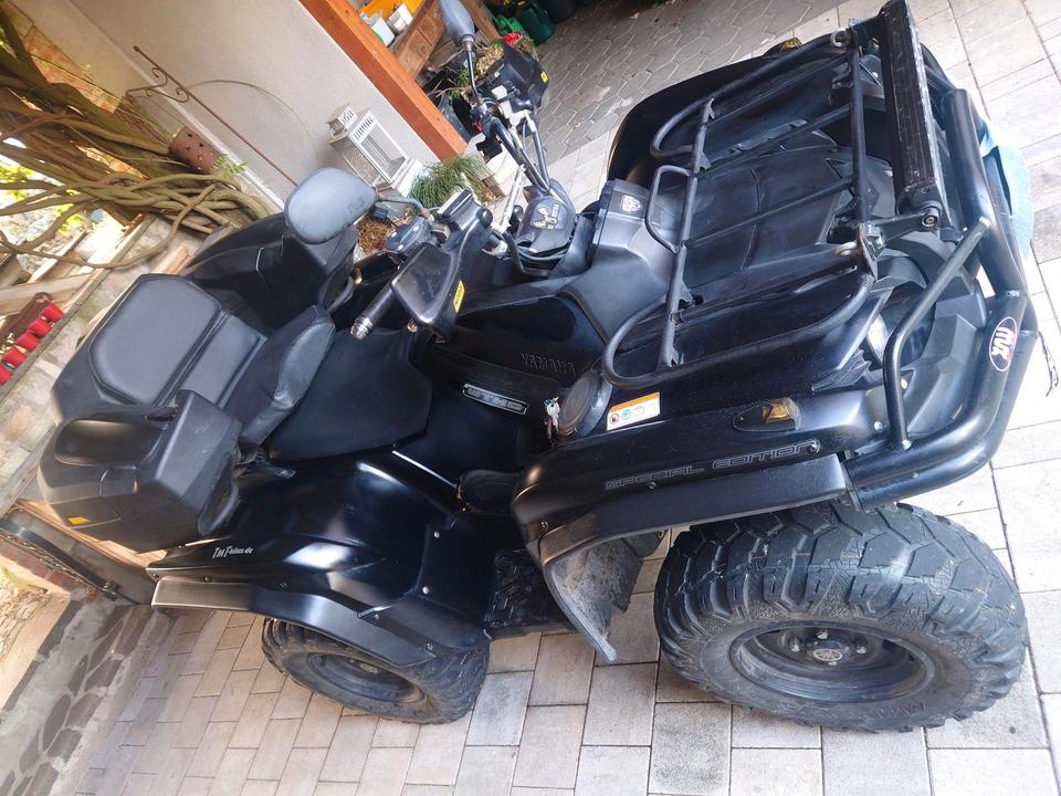 Yamaha Grizzly 700 Special Edition Black Lof Zulassung 2014 — interior