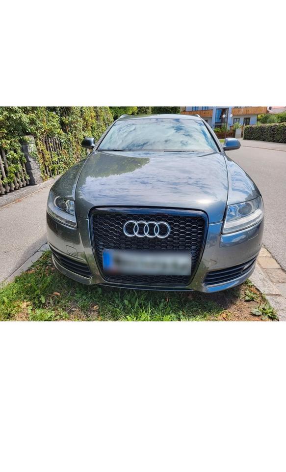 Audi A6 2008 — rear view