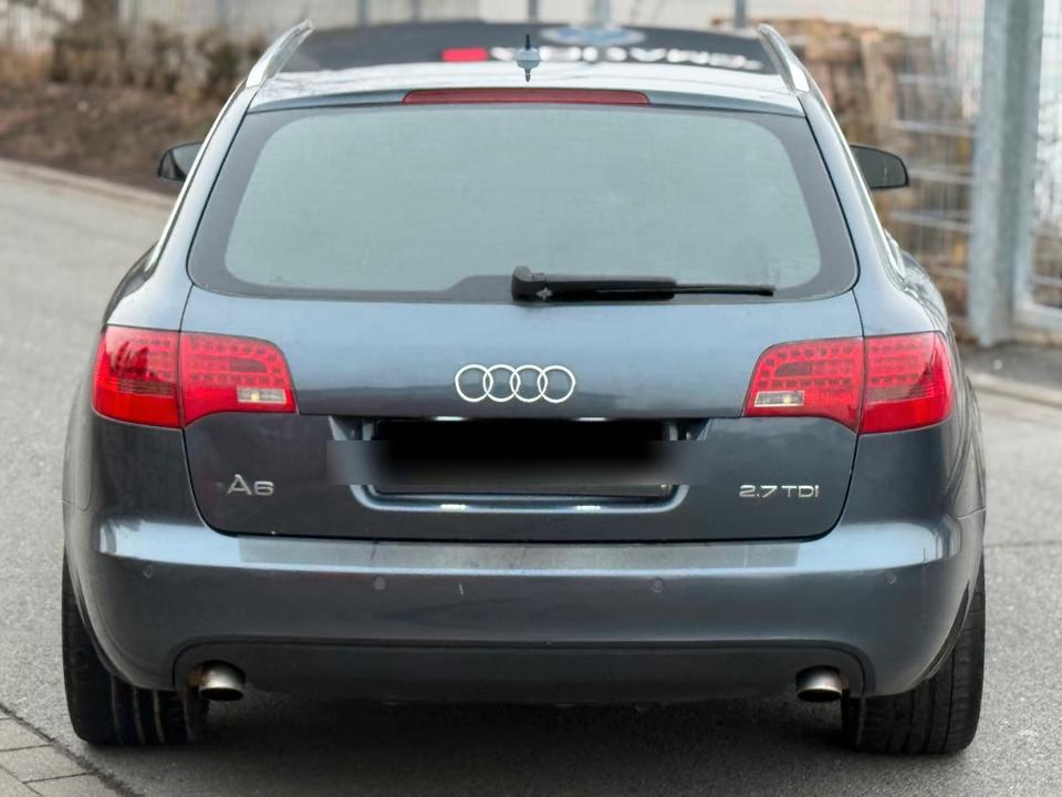 Audi A6 2011 — rear view