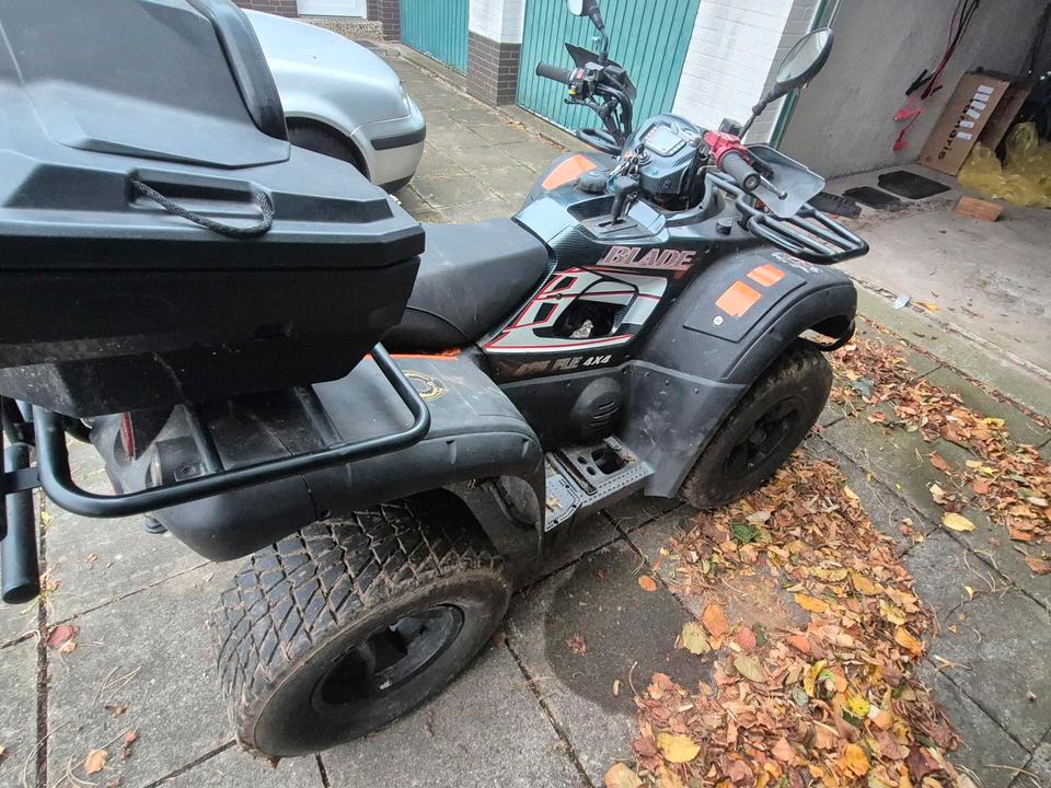 Weitere Motorräder Zu Verkaufen ein Quad der Marke TGB 2008 — вигляд ззаду