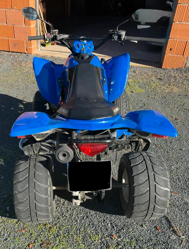 Kymco Maxxer 250 2008 — interior