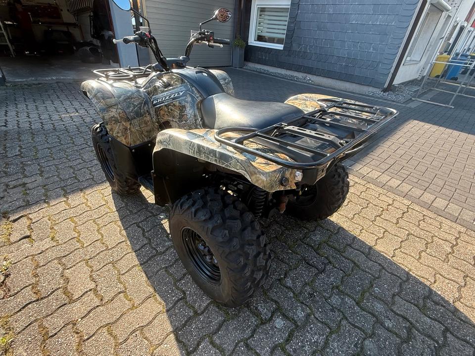 Yamaha Grizzly 700 FM700FWA ATV Camouflage 2013 — салон