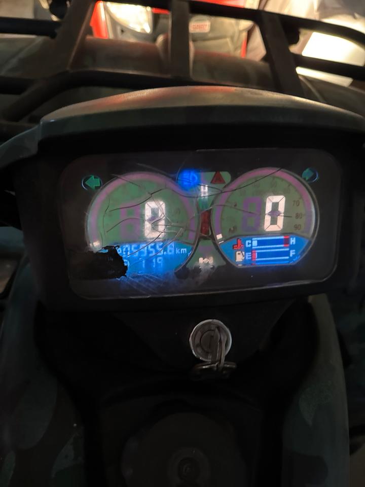 Weitere Motorräder ATV CF Moto 500 2010 — вигляд ззаду