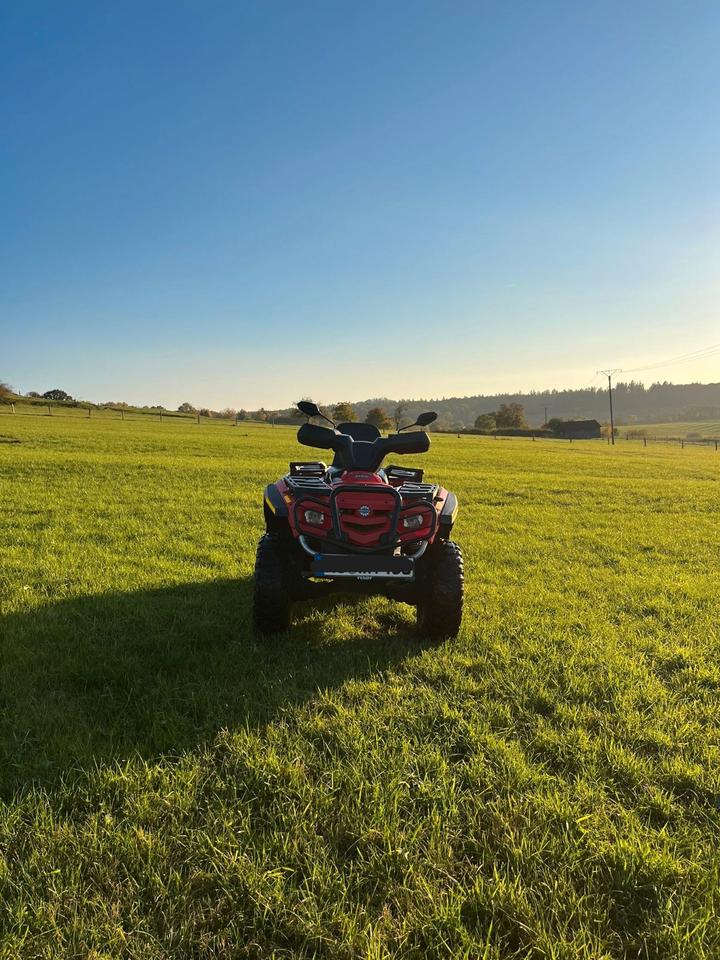  Quad/ATV Bombadier Outlander MAX 400 2005 — rear view
