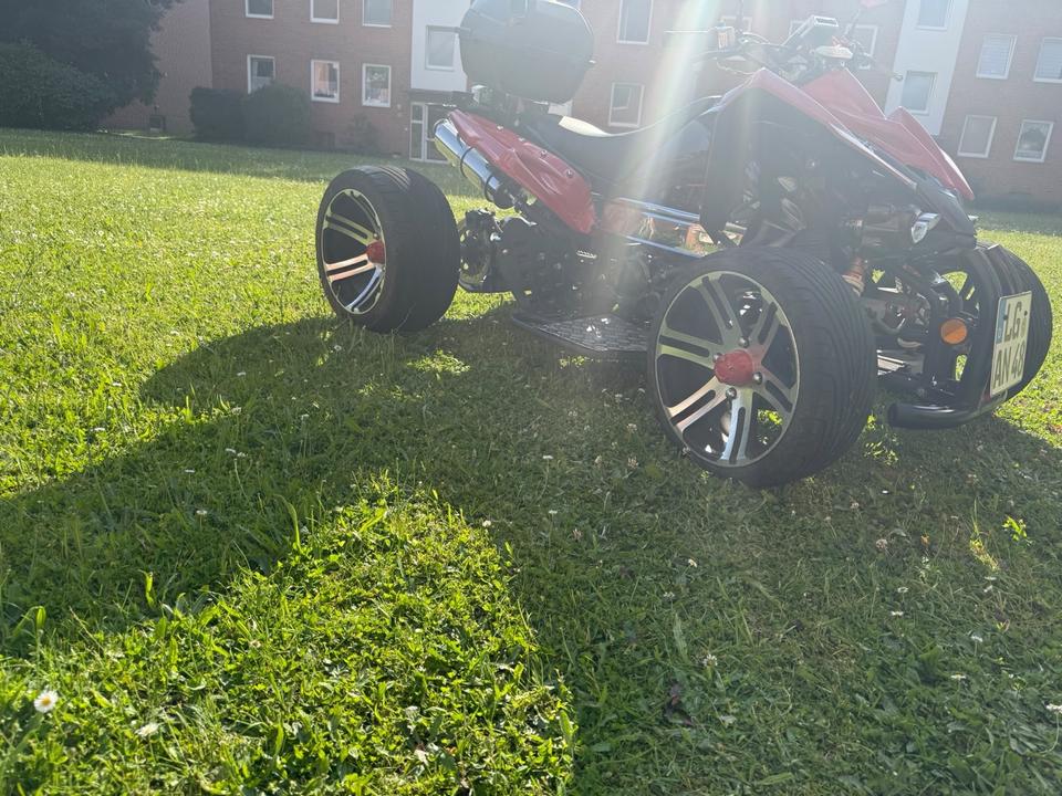  zu verkaufen Mein quad 250ccm 2014 — rear view