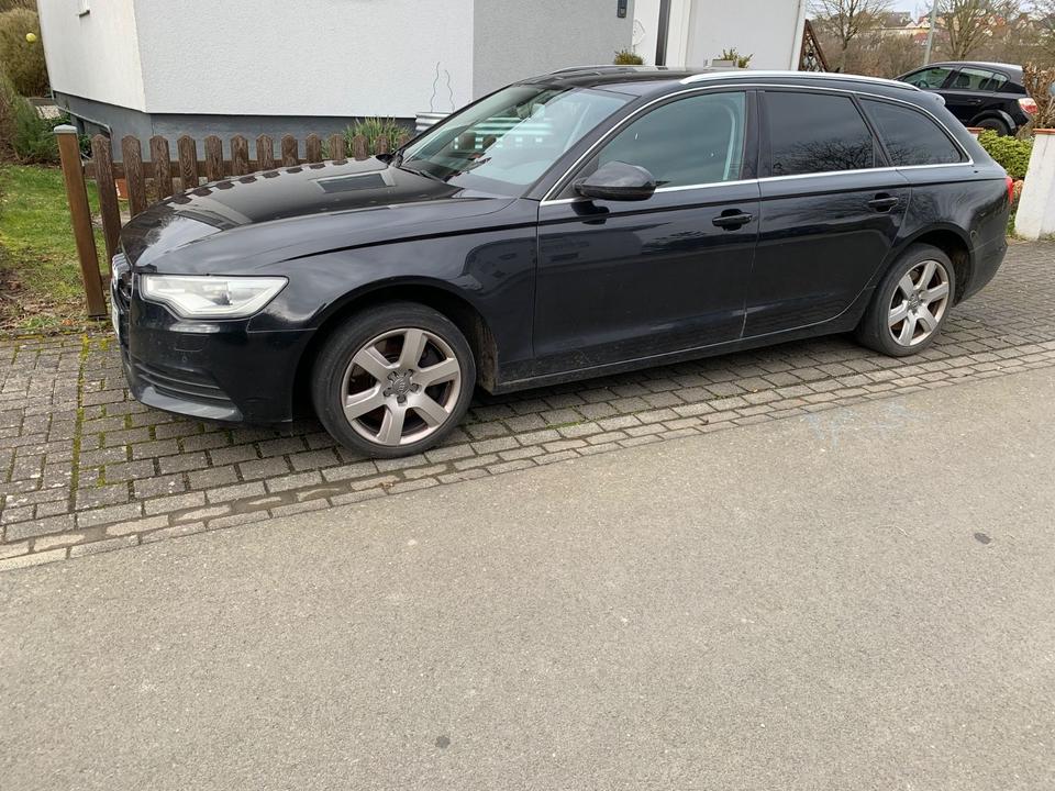 Audi A6 2011 — rear view