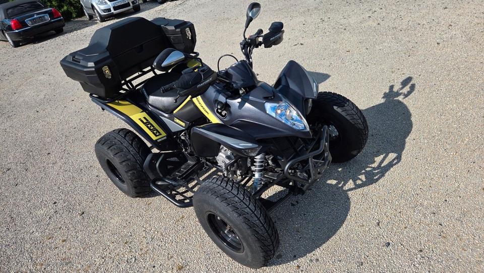 Kymco Maxxer 300 Sportauspuff TÜV 03/27 2015 — photo 5