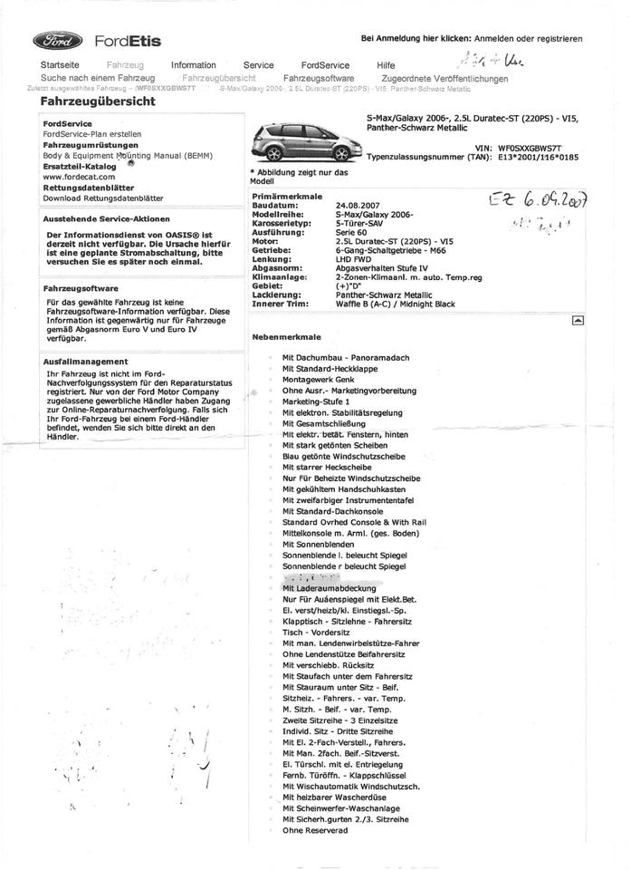 Ford S-Max 2007 — photo 10