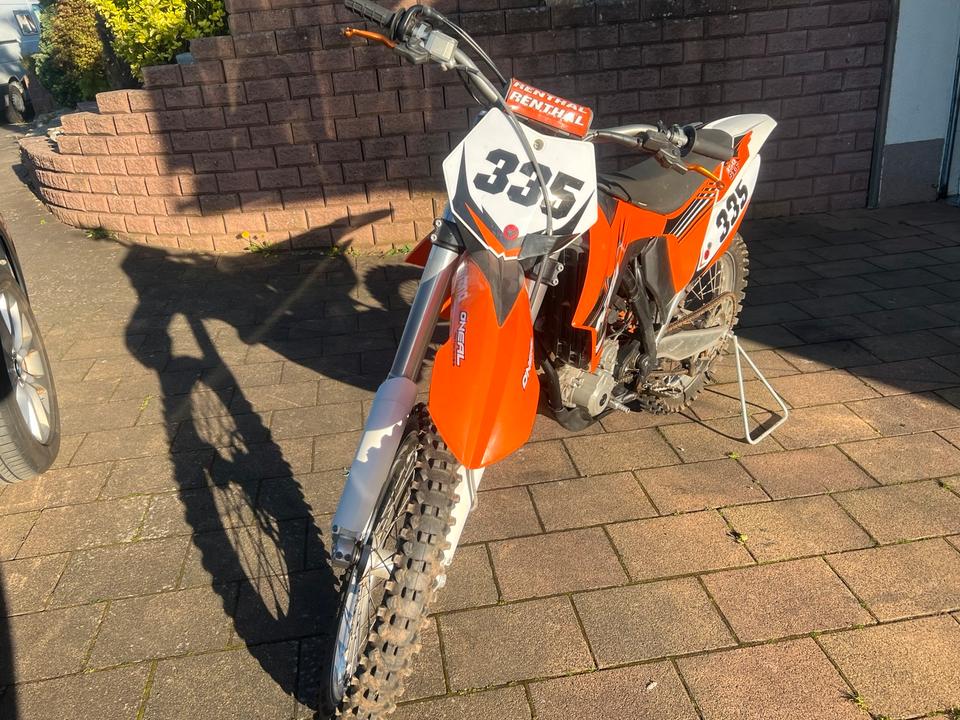 KTM 350 sxf Motocross 2013 — engine 349 ccm