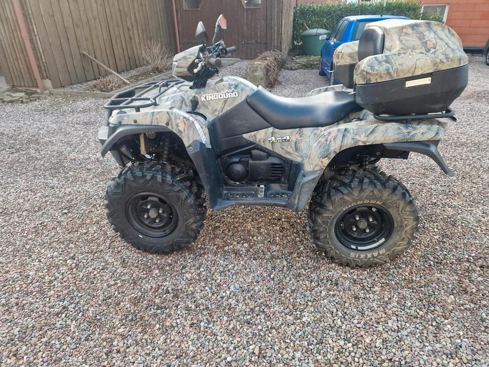 Suzuki Kingquad 750, Quad, ATV 2010 — rear view