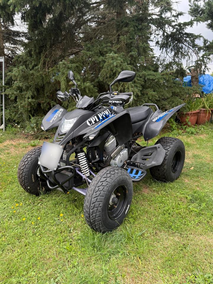Weitere Motorräder CPI XS 250 BJ2010 ATV ähnlich KYMCO 2010 — rear view
