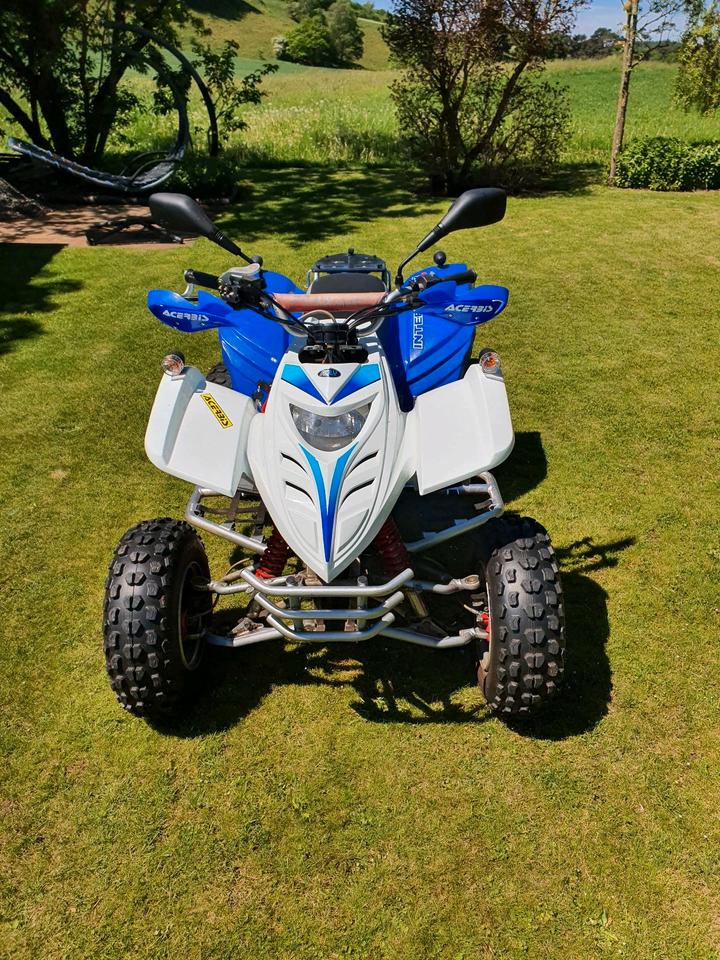 Weitere Motorräder Quad Herkules Adly Interceptor 300 Sport 2009 — rear view