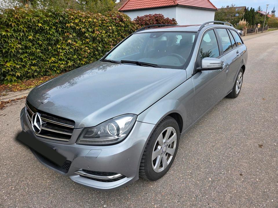Mercedes Benz C 220 2013 — rear view