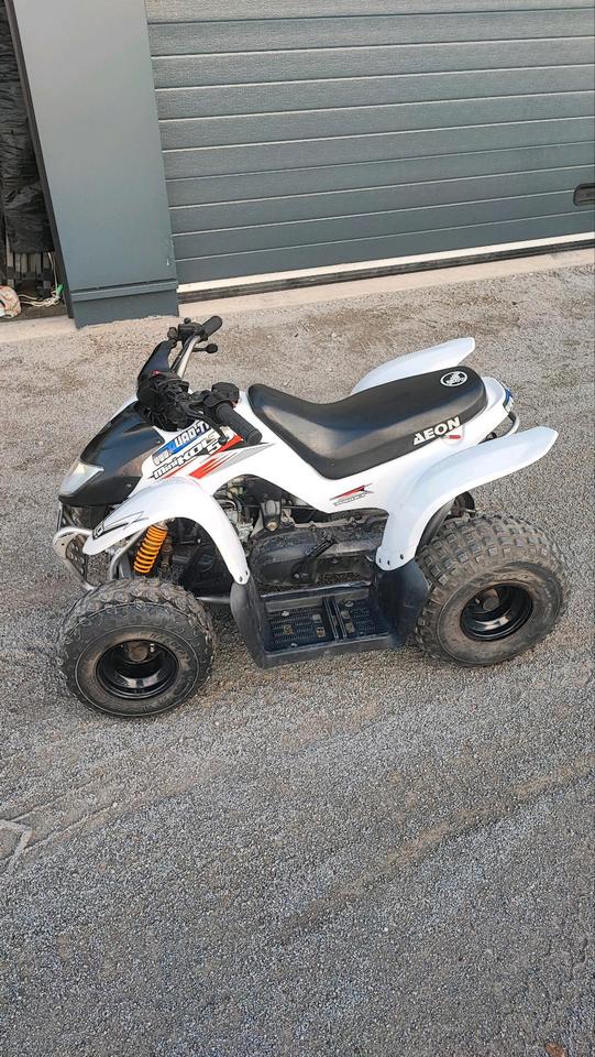 Weitere Motorräder Gelöscht • AEON MINIKOLT 50ccm 2 TAKT KINDERQUAD, TOP ZUSTAND 2010 — rear view