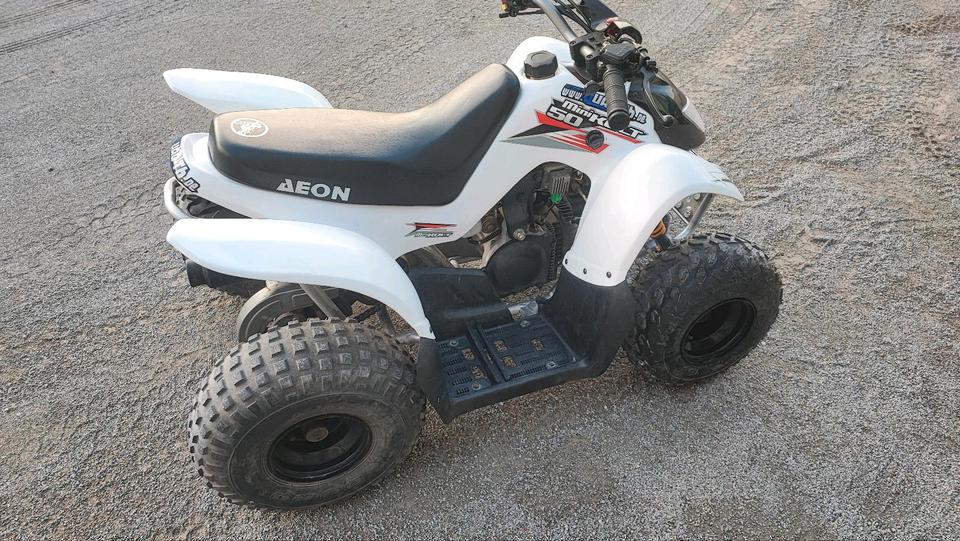 Weitere Motorräder Gelöscht • AEON MINIKOLT 50ccm 2 TAKT KINDERQUAD, TOP ZUSTAND 2010 — engine 50 ccm