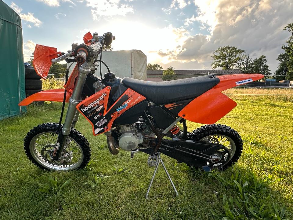 KTM 65 SX Cross Motorrad 2009 — interior