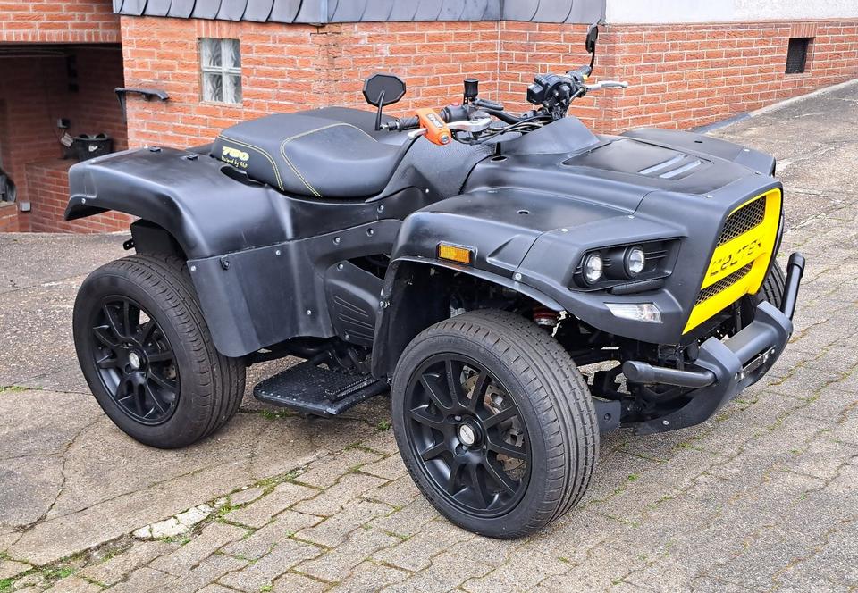 Weitere Motorräder CETEK Quadrift, umgebaut mit Motorrad-Motor 2008 — vehicle for AFU Ukraine