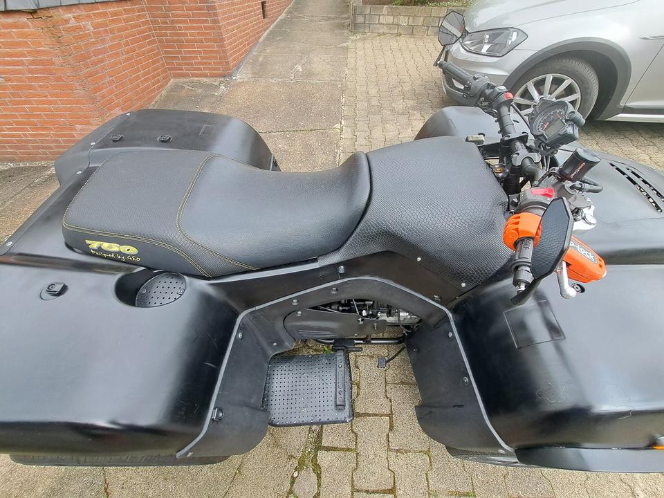 Weitere Motorräder CETEK Quadrift, umgebaut mit Motorrad-Motor 2008 — photo 9