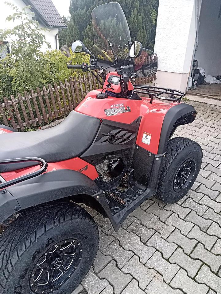 Kymco MXU 500 4×4 2006 — rear view