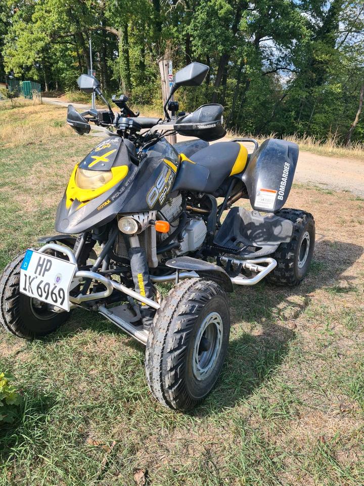 Weitere Motorräder Bombandier DS 650 Baja x 2004 — rear view