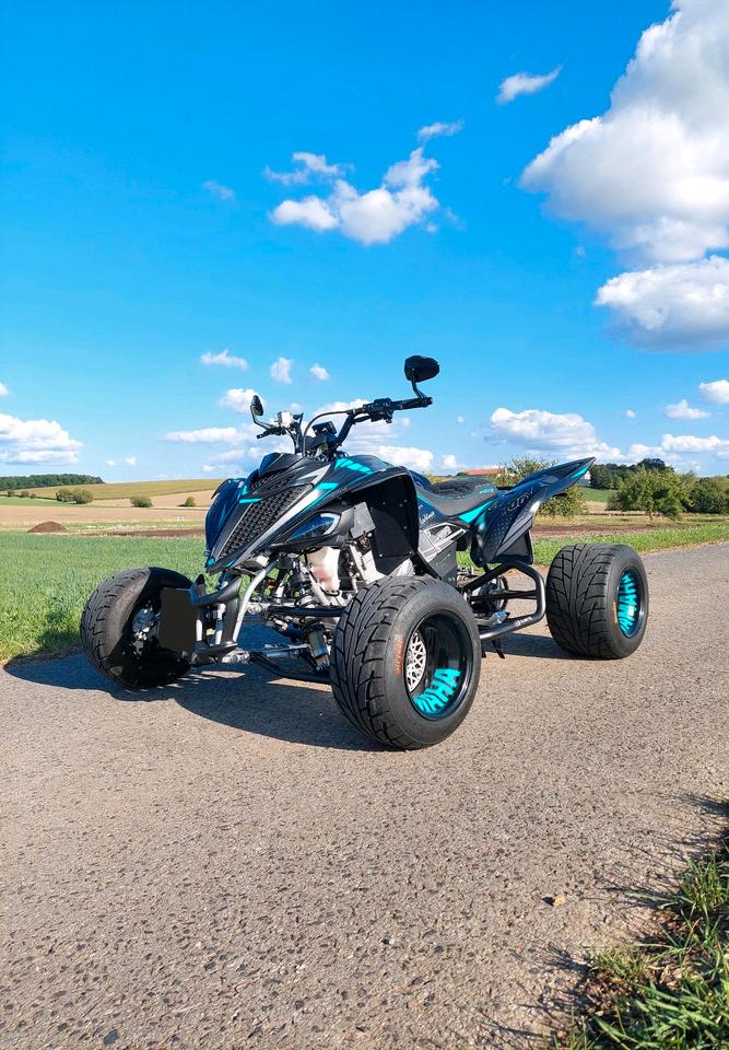 Yamaha Raptor 700 2013 — rear view