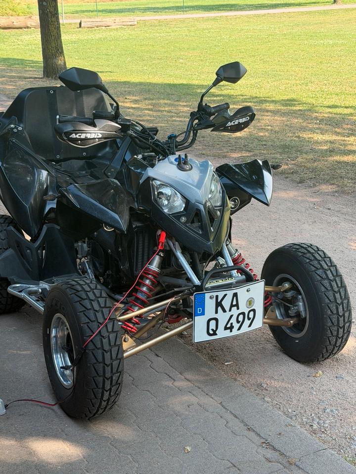  Polaris Outlaw 500 IRS LOF 2009 — interior