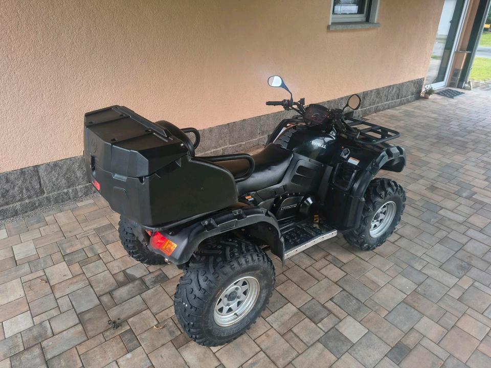 Weitere Motorräder Gelöscht • CF Moto, ATV Quad 500ccm mit langer Sitzbank und Allrad 2008 — rear view
