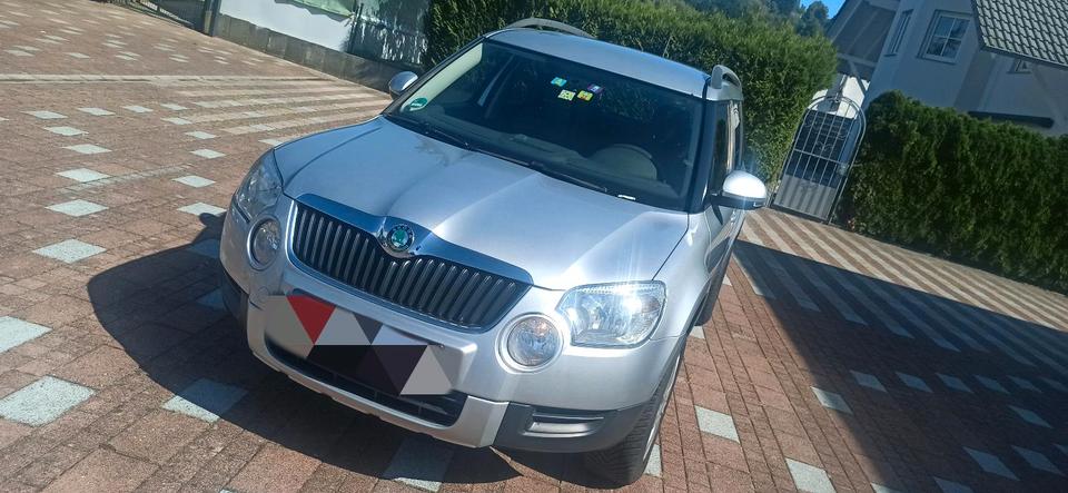 Skoda Yeti 2011 — rear view