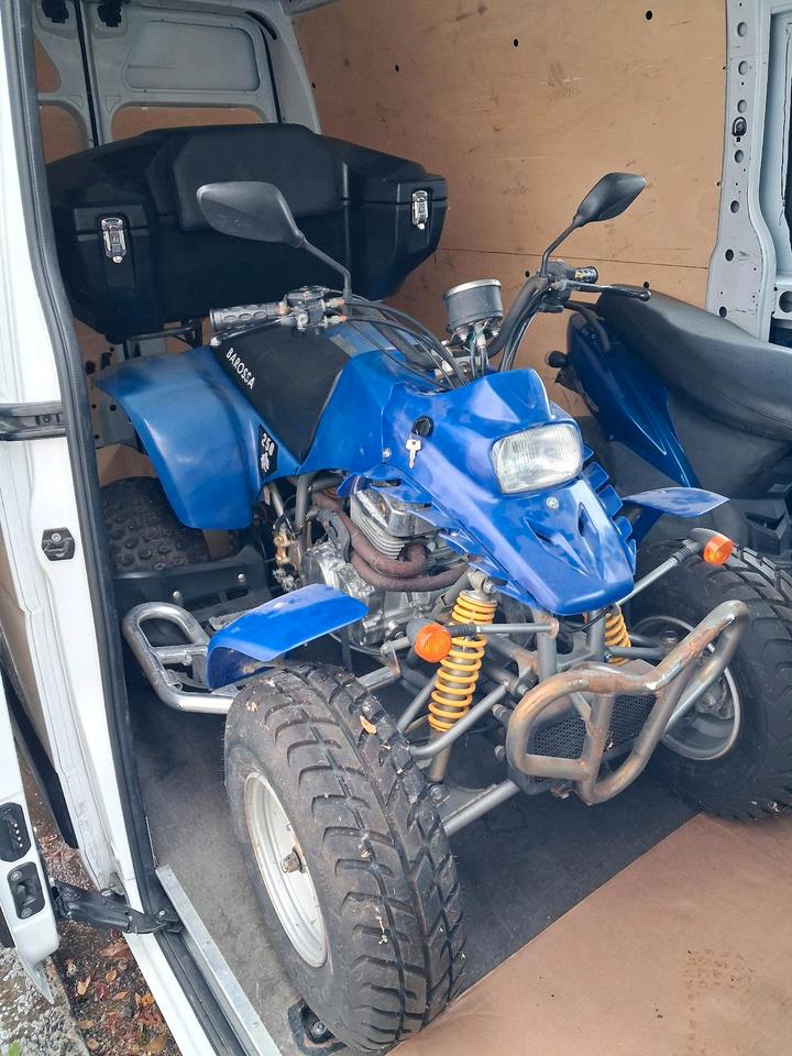 Weitere Motorräder Quad SMC BAROSSA 250 Bj. 5933 KM 2004 — rear view
